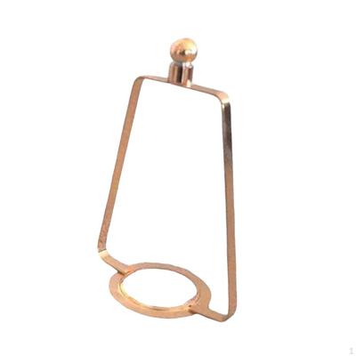 Lamp Shade Frame Ring Desktop Light Stand Metal Lampshade Bracket for Living Room Bedroom