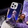ReZero Emilia Waifu Wit Transparante Mobiele Telefoonhoes voor iPhone 17 16 15 14 13 12 11 X XR XS Air Pro Max Plus Kleurrijke Cover