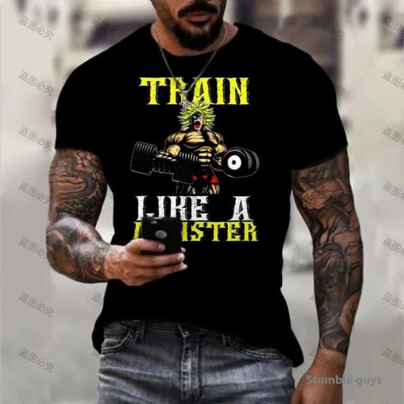 2026 Summer Unisex Fashion Anime Dragon Ball T-shirt Goku Kakarot Vegeta Super Saiyan Oversized