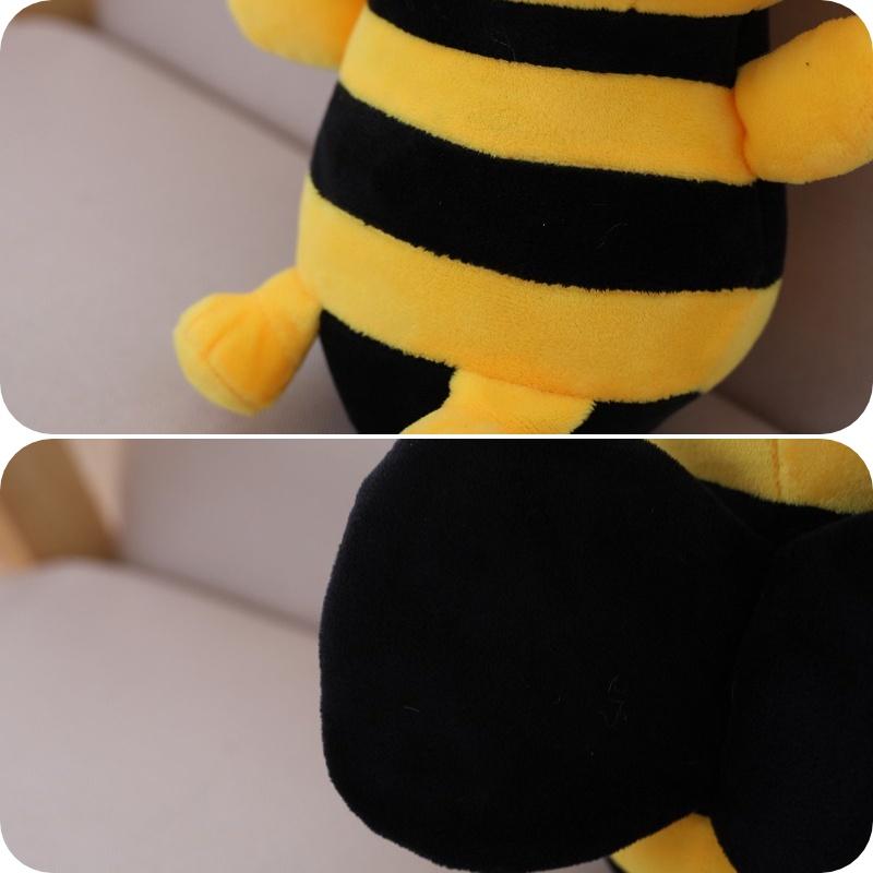 Adorable Bee Plush Toy For Kids Ultra Soft Short Plush Material For Snuggly Playtime Great Birthday Gift And Souvenir