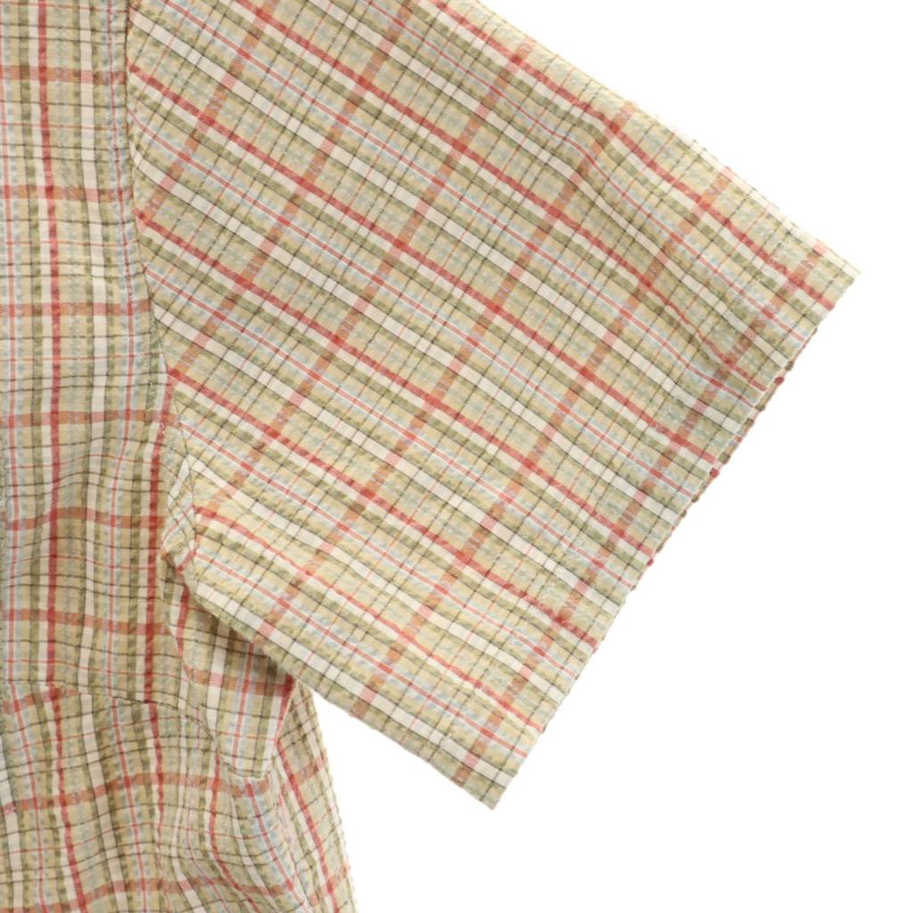 Patagonia Check Pattern Short Sleeve Seersucker Shirt 53390SP02 Outdoor Women Used
