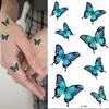 Small Fresh Tattoo Sticker, English, Alphabet Flower Butterfly Sketch Line, Waterproof Tattoo Sticker Tattoo