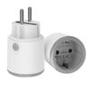 16A WiFi Intelligent Socket Matter WiFi Socket Timer Outlet Power Monitor Support Voice Control Power Switch For Home