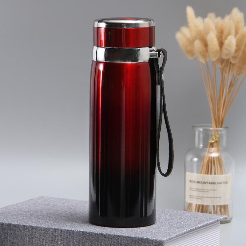 Nerezový hrnek 316 Přenosná auto konvice Venkovní velkokapacitní hrnec se závěsem Vakuově izolovaná konvice