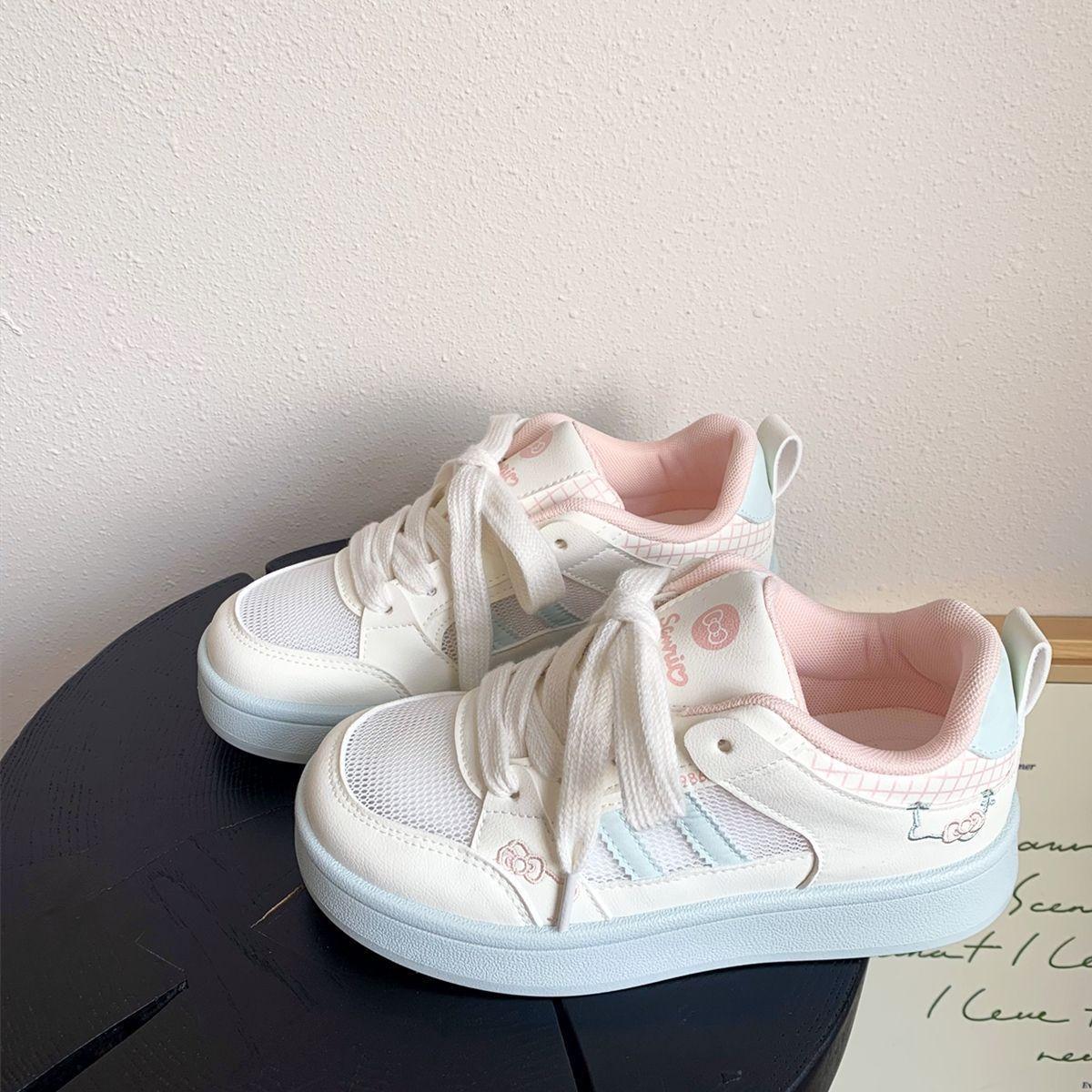 

Summer Women Mesh Shoes 2026 New Fashion Breathable Height Increase Sweet Flats Lightweight Comfortable Casual Platform Sneakers 35 розовый
