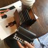 Korean Style Card Holders Clutch Card Pocket Short Wallet Ins Houndstooth Card Bag Outdoor