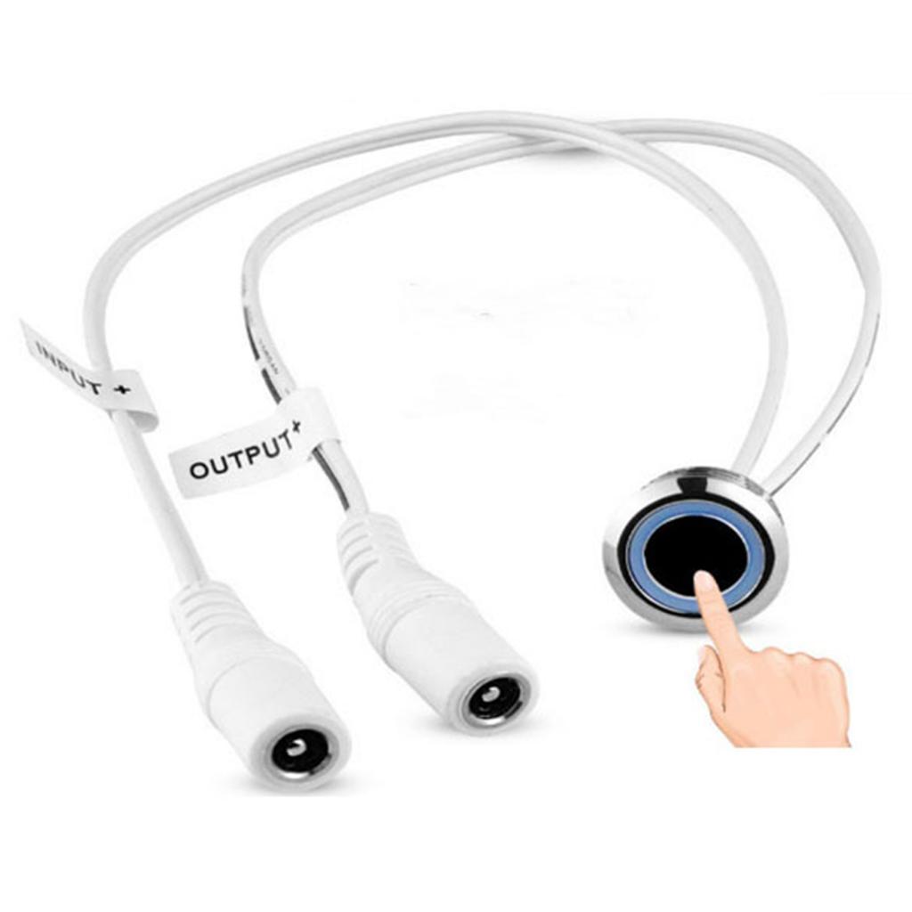 Recessed Sensor Touch Switch High Sensitivity 60W Compact Touch Dimming DC Sensor Touch Switch for Home