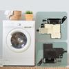 Washer Latches Assembly Plastic W11414731 Efficient for Various Models Ensuring Secure Operation Washer Maintenance