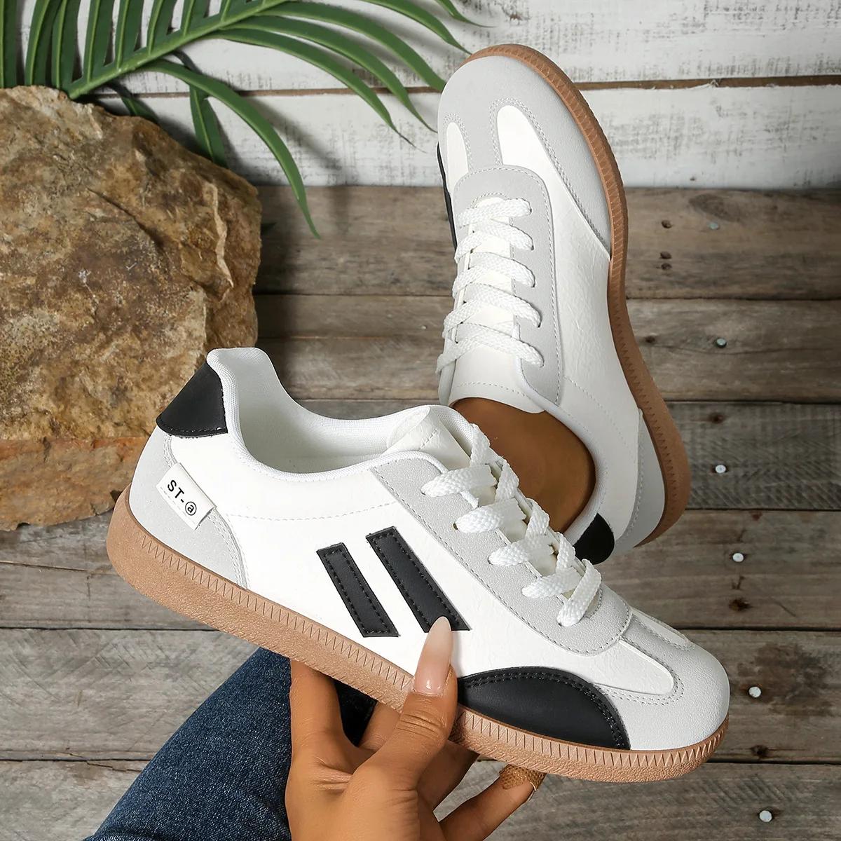 

Fashion 2025 New casual sneakers breathable sneakers casual outdoor women shoes white women shoes superior quality women casual shoes 42 чёрный