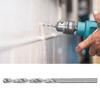 10pcs Twisted Drill Bit High Speed Steel Straight Shank Hole Opener Woodworking Drilling Tool