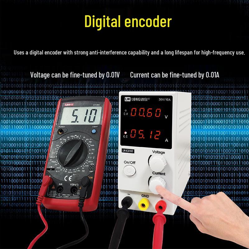 Longwei 30V 5A Adjustable DC Power Supply K305D with LED Display