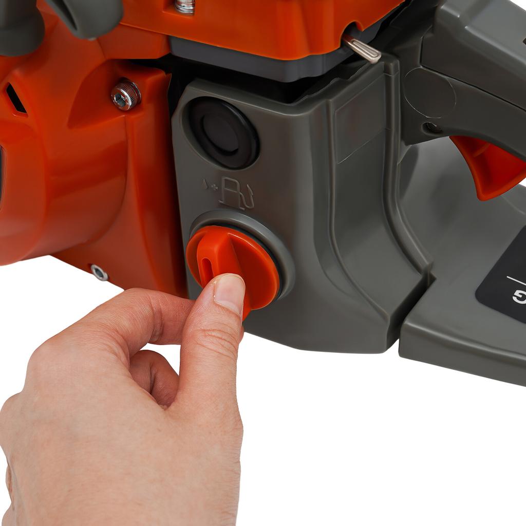 62cc 2 Stroke Gas Chainsaw 10000 RPM  Anti Vibration Handle Auto Chain Oiler with Protective Gear for Farm Forestry Use