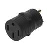 RV Plug Adapter PVC 30A Male TT 30P to 50A Female 14 50R Power Connector
