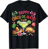 Happy Cinco De Mayo Mexican Party Men Women T-Shirt , Unisex Tee