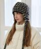 Tatiana Tilly Striped Knit Trooper Hat Ba8145