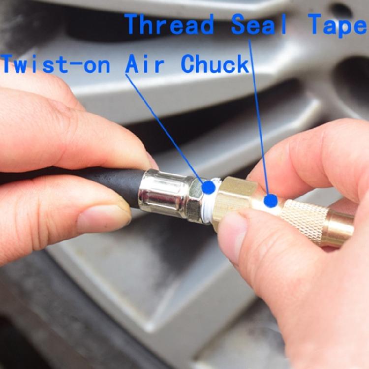 Professional Quick Response Tire Pressure Tester Inflation Tool with Digital Display for Mechanic Automotive Enthusiasts