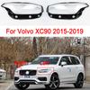 Car Front Lamp Light Cover For Volvo XC90 2015-2022 Auto Front Headlight Cover Glass Lamp Transparent Shade Lens Car Accessories