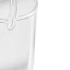 750ML Glass Purse Bag Shape Household Bar Ice Container 2 In 1 Beverage Bucket for Centerpieces Home Table Shelf Decor Birthday
