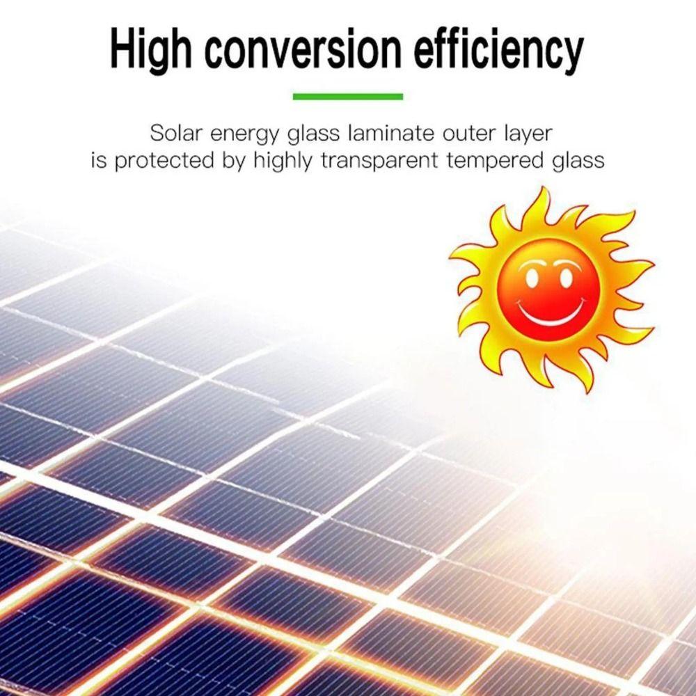 Versatile Power Source Solar Panel Charger 5V 2W Portable Solar System  Home
