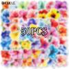 10 30 50pcs Colorful Flowers Stickers Cartoon For DIY Phone Laptop Guitar Travel Luggage Skateboard Kids Toys Graffiti Sticker