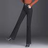 High-Waist Lambskin Flared Jeans: Plush, Thickened, and Warm for Autumn/Winter