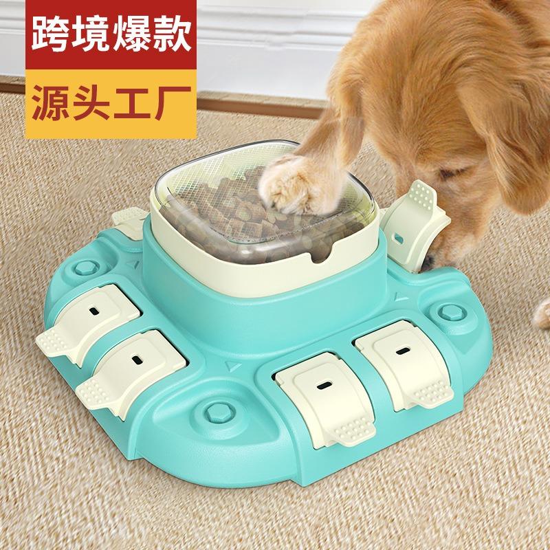 Educational Press Leak Food Slow Feeder Dog Toy For Pet Dogs