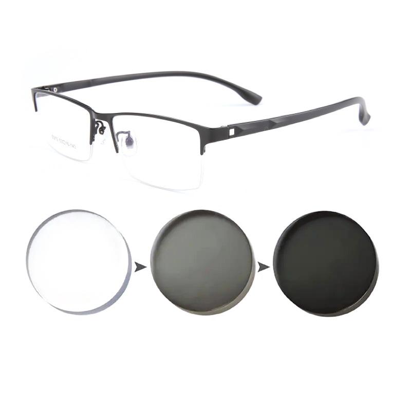 Photochromic Glasses for Men Women Myopia Eyewear 0 to +6 00 Adjustable Lenses Students Short Sight