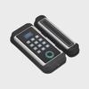 Smart Electronic Glass Door Lock with Fingerprint, Password, and Card Access for Home and Office