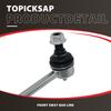 TOPICKSAP 2pcs Front Stabilizer Sway Bar End Link for Honda Pilot Acura MDX ZDX 2006 2007 2008 - 2013 2014 2015 51320S0XC01