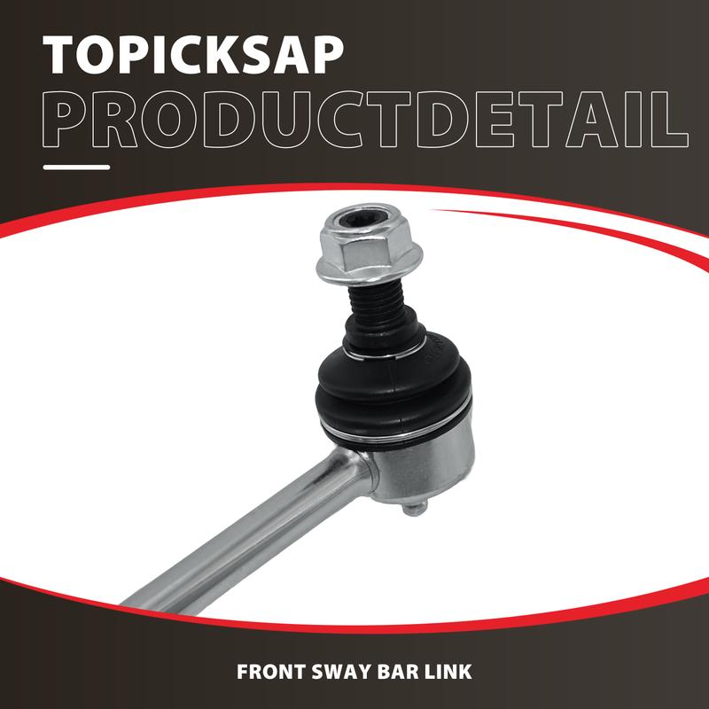 TOPICKSAP 2pcs Front Stabilizer Sway Bar End Link for Honda Pilot Acura MDX ZDX 2006 2007 2008 - 2013 2014 2015 51320S0XC01
