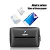 Weiches Leder Auto Taschentuchbox Hängende Toilettenpapiertasche Für BMW M3 M4 M5 G42 G30 G20 E39 E36 E87 E53 F44 F07 F34 G15 G16 G23 G22 F3