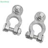 1 Pair Battery Terminal Clamp Zinc Alloy Positive & Negative Pole Auto Car Screw Connector Car Battery Terminal Clamp