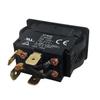 Upgrades 20A 4 Pin Rocker Switches with Protections Easy Install Momentary Rocker Switches PA66 for Electrical Systems
