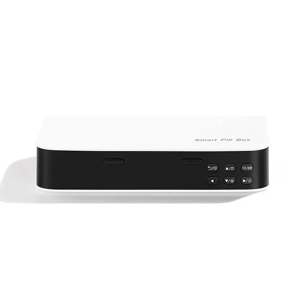 

Диспенсер для таблеток с будильником Ежедневный органайзер для таблеток с до 7 будильниками в день Умная таблетница Рождественский подарок Напоминание о приеме таблеток