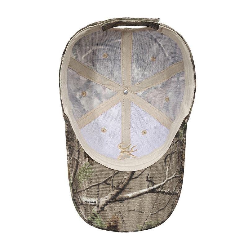 Yeni Beyzbol Şapkası Yaprak Orman Kamuflaj Şapka Açık Hava Saha Eğitimi Kamuflaj Dağcılık Şapkası Balıkçılık Gölge Şapkası