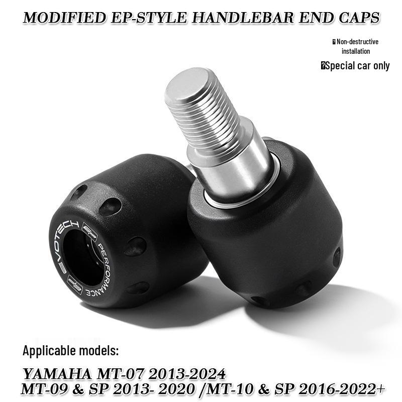 Yamaha MT07/MT09/MT10 EP Style Aluminum Handlebar Bar Ends