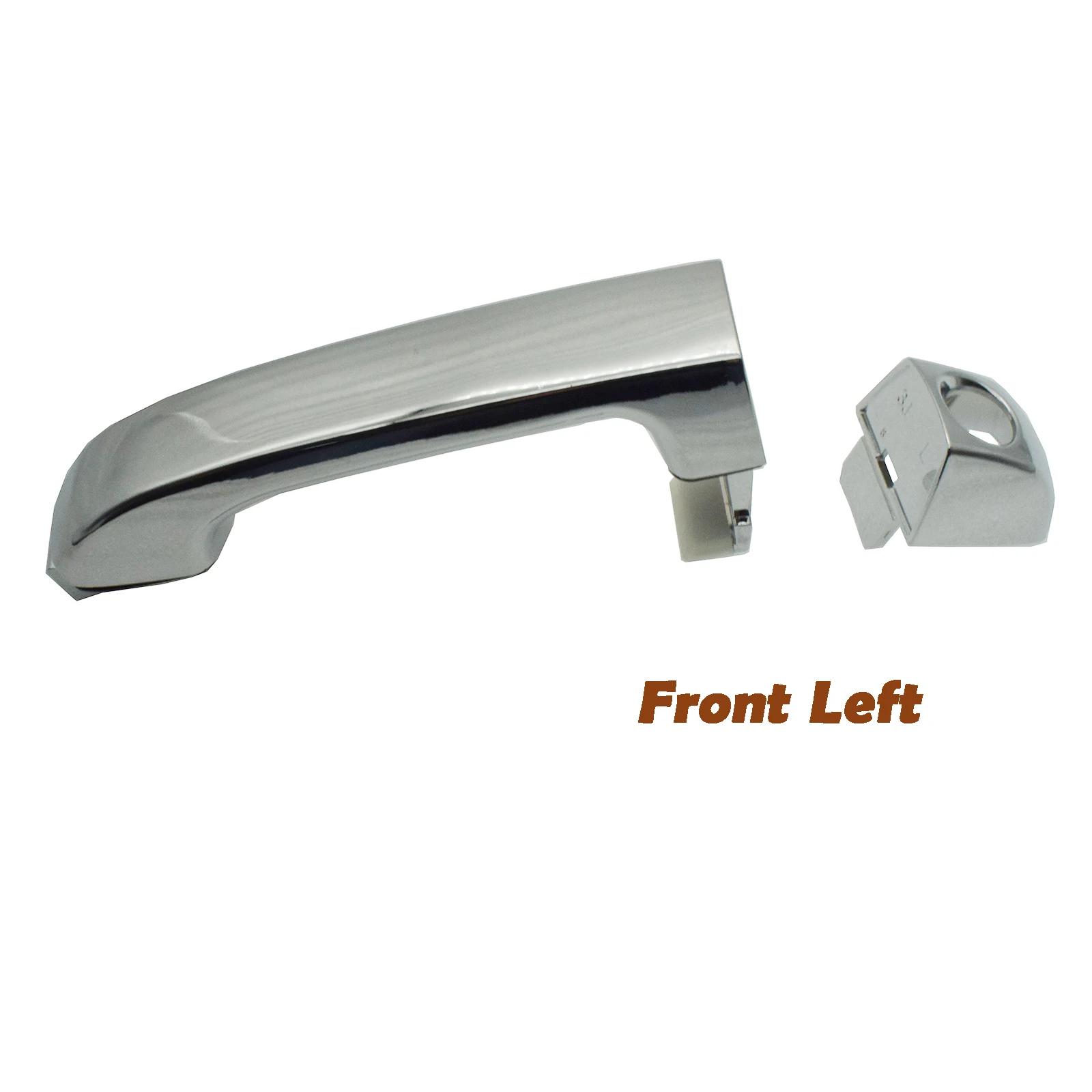 Car Chrome Outside Exterior Front Rear Left Right Door Handle 1/2PCS for Hyundai Veracruz ix55 2007-2012 826523J010,82662-3J010 Front Left