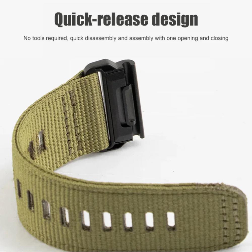 22mm 26mm Quickfit Nylon Watch Band For Garmin Fenix 8 E 5 5X 6 6X Pro 7X Epix Pro/Forerunner 970 965/Descent G2/Enduro 3 Wristband Replacement Strap