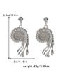 Bohemian Seashell Pendant Earrings For Beach And Ocean Women Jewelry Accessory