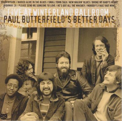 CD BUTTERFIELD, PAUL - Live at Winterland Ballroom VICP60651 VICTOR 1999 Japan Rock Begagnad
