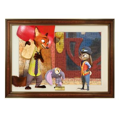 Tenyo In Film Art Gallery Jigsaw Puzzle Disney Zootopia Includes Hanging and Special Emblem (Tenyo) [Made Japan] 200-Piece (22.5x32cm) D-200-917 Glue,