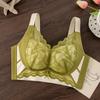 New Autumn and Winter Bra, No Steel Ring Adjustment Type, Double Breasts, Small Chest Temperature Change, No Magnetic Bra Lace