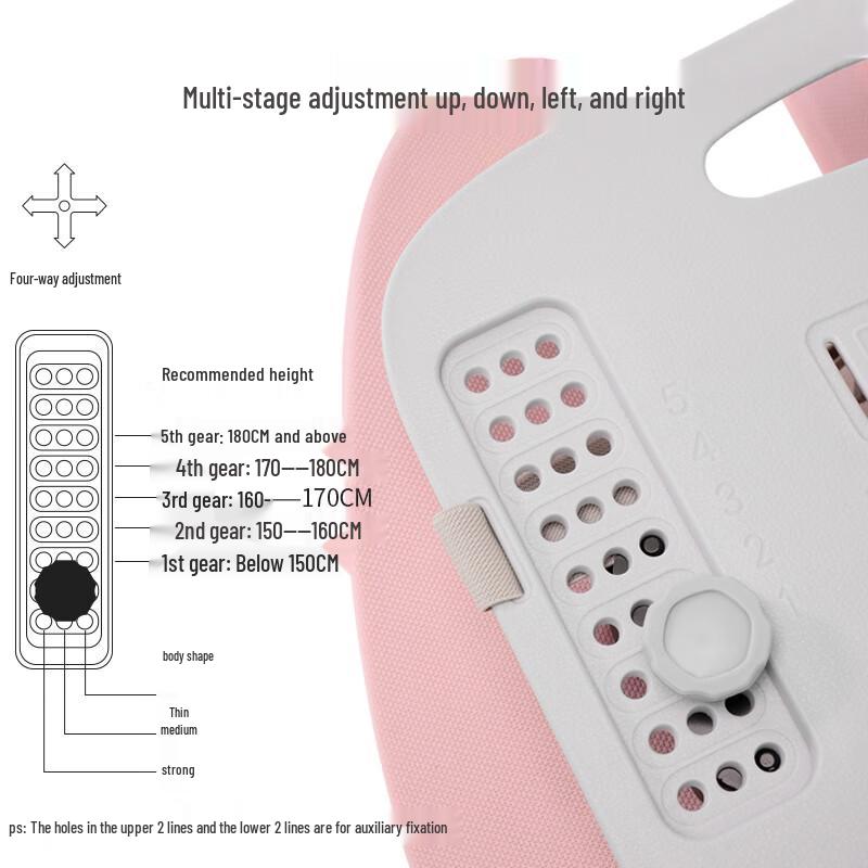 Jiaao Ergonomic Office Back Support Cushion