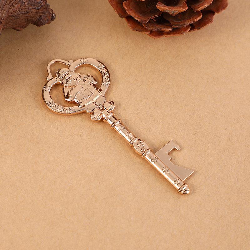 Santa Claus Retro Key Bottle Opener - Vintage Metal Beer Keychain