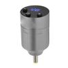 Alimentator Wireless Tatuaj Interfață DC Capacitate 1300mAh Ecran LED Baterie Mașină de Tatuaj Argintiu
