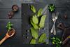 GLASS CUTTING BOARD 35x52 Drops