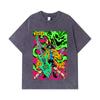 275 GSM Washed T-shirts 100% Cotton One Piece V69 Brook Print Unisex Heavy Cotton T Shirt