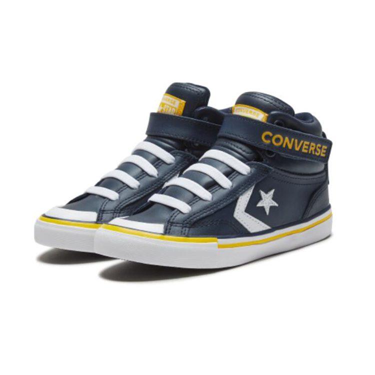 Converse Pro Blaze Starp High Top Kids' Skateboarding Shoes Blue Children Aged 3 7 Years Old 666936C