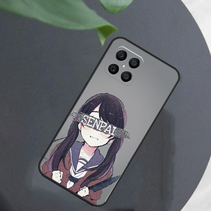 Sugoi Senpai Anime For Honor Magic 5 6 7 8 Pro Case For Honor 400 200 50 70 Lite X8c X8b X9a X9b X9c X9d Win RT