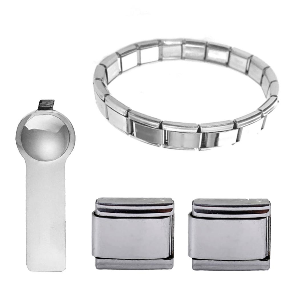 Italian Charm Opening Tool DIY Bracelet Making Kit Bracelet Disassembly Tools Link Install Dismantle Tools for Jewelry